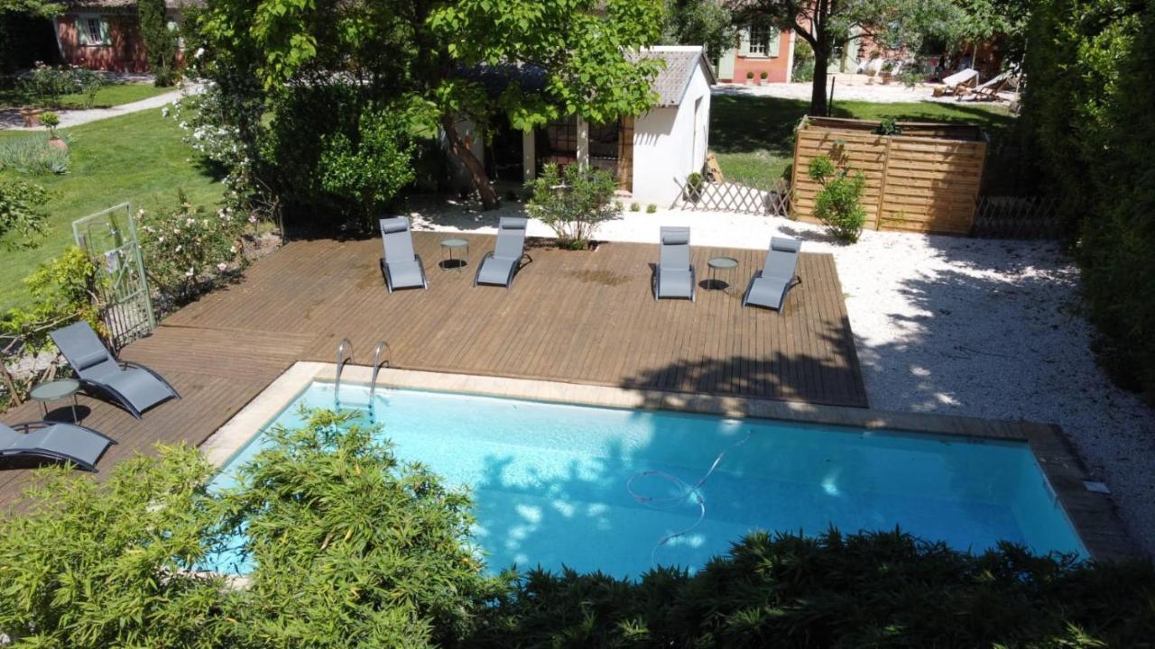 Le Pavillon Vert - B&B Vedène Exterior foto